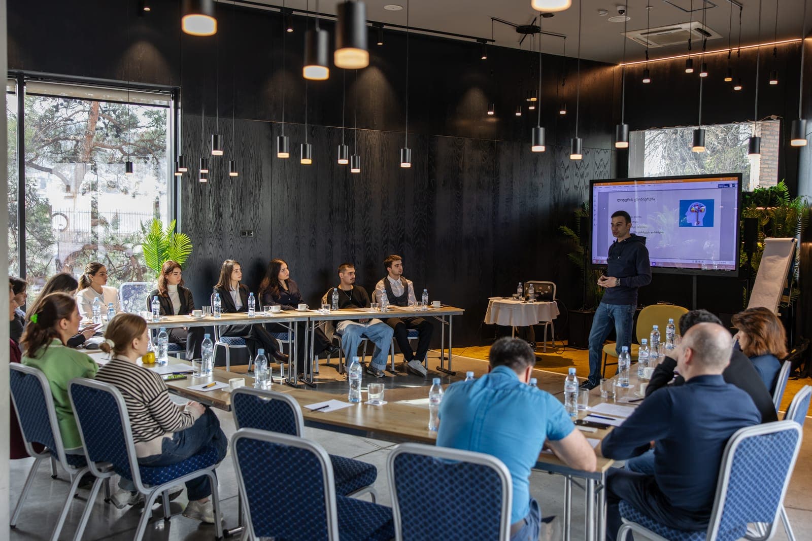 VIMSTAR accelerator session in progress