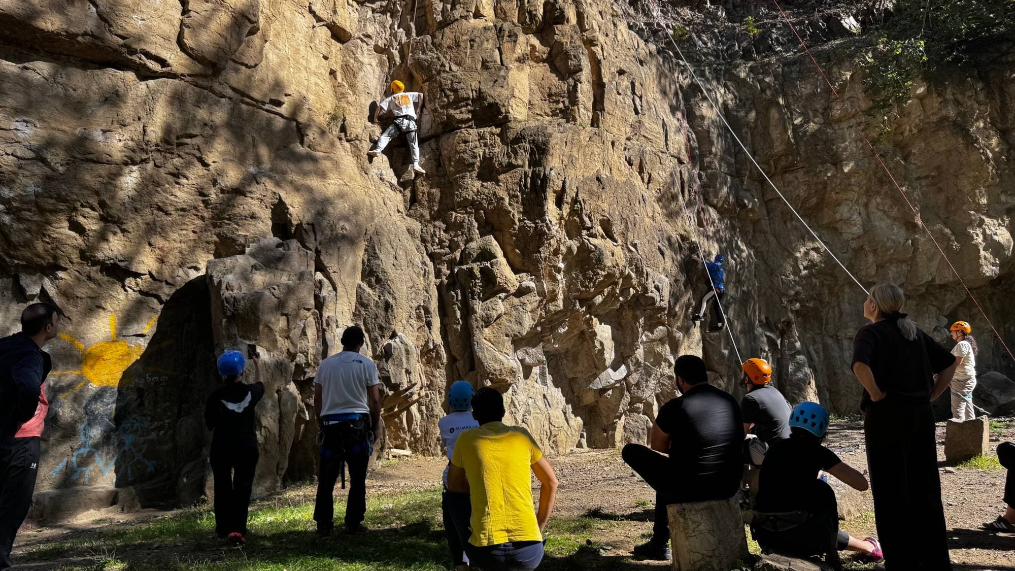 VIMSTAR teambuilding rock climbing activity